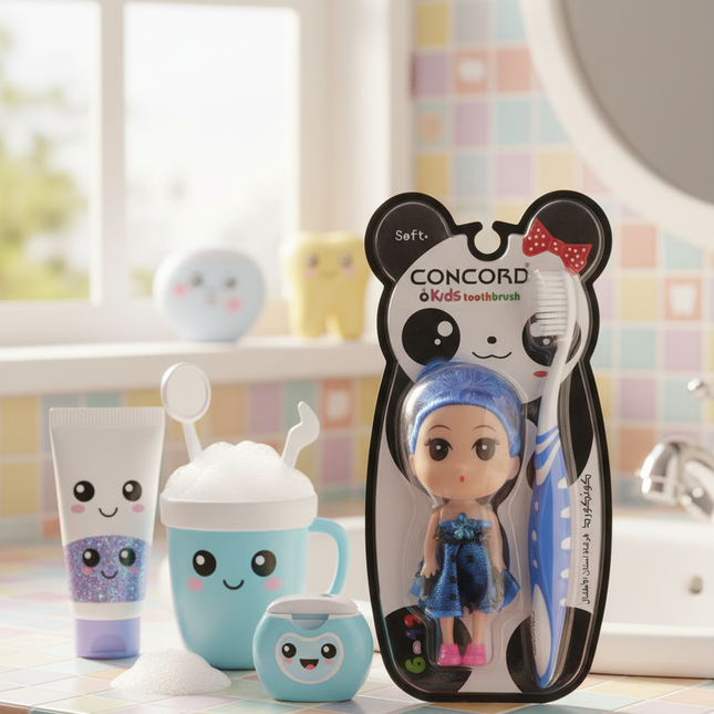 Girls Toothbrush Fun