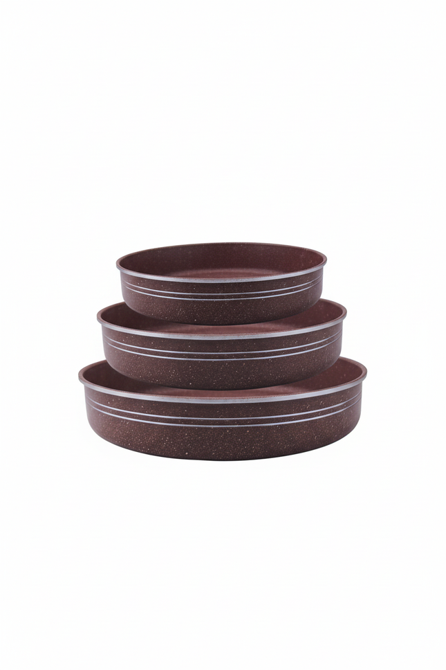 HotChef 3-Piece Oven Tray Set - Stacked