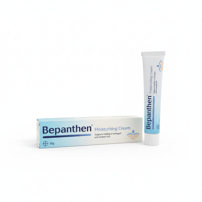 Bepanthen Moisturizing Cream 30g box and tube Bayer