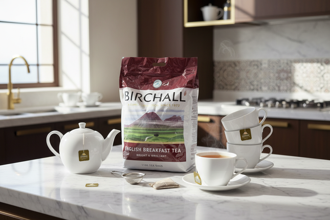 Birchall English Breakfast Tea 1100 Bags - Lifestyle
