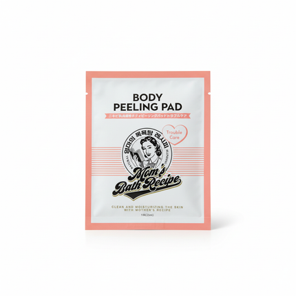 Mom's Bath Recipe Body Peeling Pad - Trouble Care