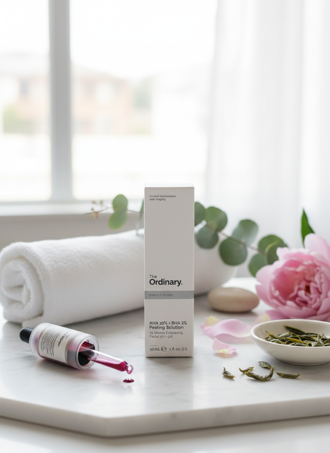 The Ordinary AHA 30% + BHA 2% Peeling Solution 30ml - Exfoliating Facial Peel