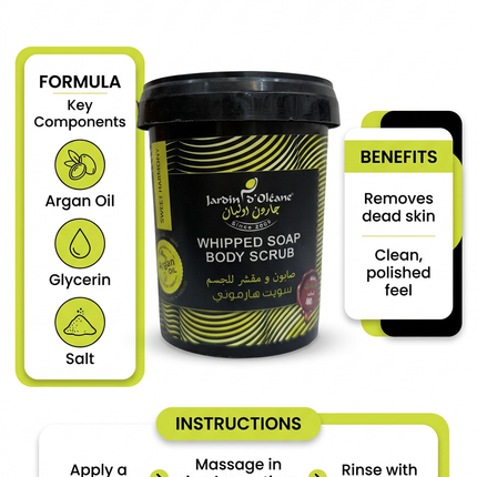 Sweet Harmony body scrub formula highlights and usage guide
