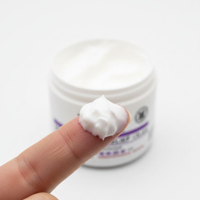 Eucerin Roughness Relief Cream texture close-up