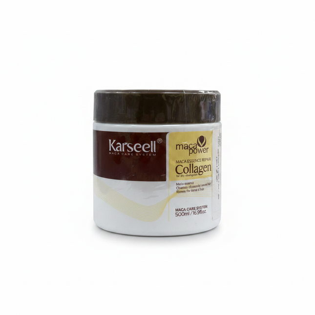 Karseell Maca Power Collagen Hair Mask clean white background product shot