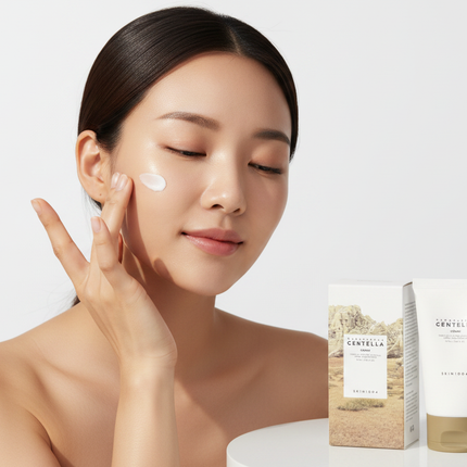 SKIN1004 Madagascar Centella Cream lifestyle shot