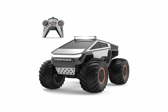 Tesla Cyber Truck Monster R/C Car Clean Product Shot