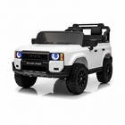 White Toyota Prado electric ride on car