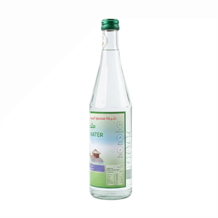 Aljaser Zamoteh Water side label view on white background