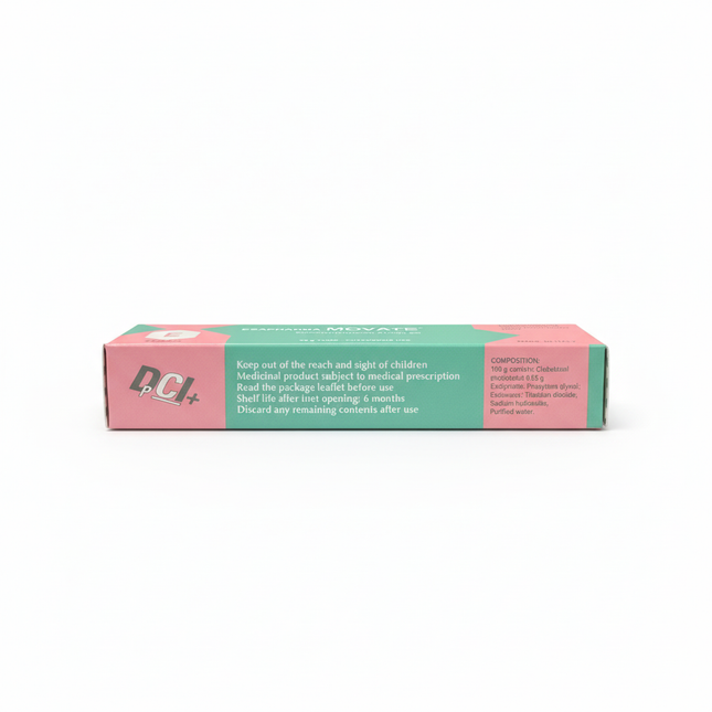 MOVATE GEL box showing ingredients and product information