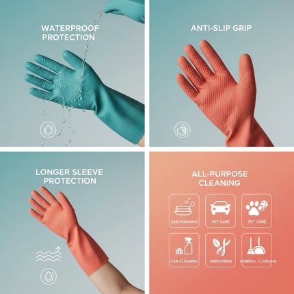 LIAO Gloves features and benefits infographic