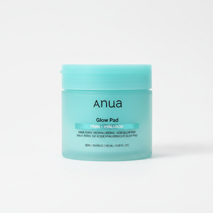 Anua PDRN 100 Hyaluronic Acid Glow Pad - jar only clean white background