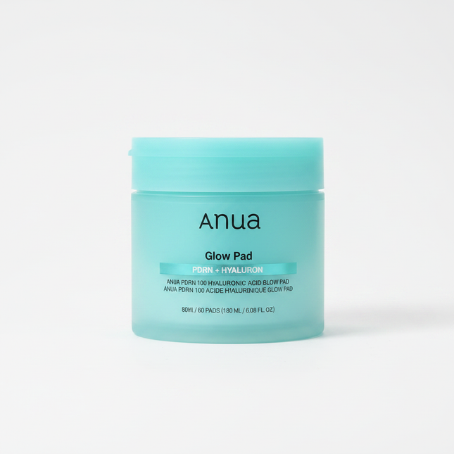 Anua PDRN 100 Hyaluronic Acid Glow Pad - jar only clean white background