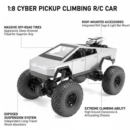 Cyber Pickup Features Diagram