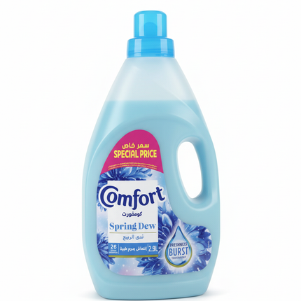 Comfort Spring Dew Fabric Softener - 2.9L (26 Washes)