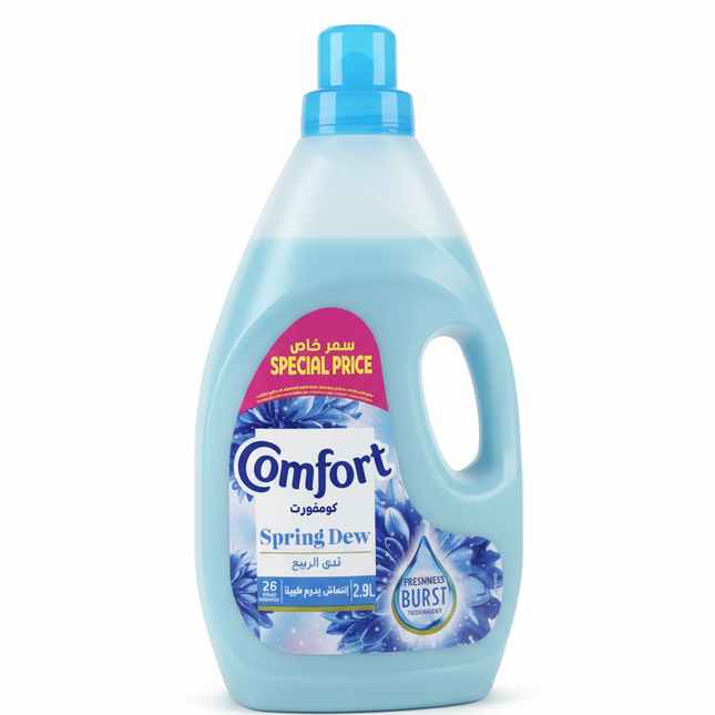 Comfort Spring Dew Fabric Softener - 2.9L (26 Washes)