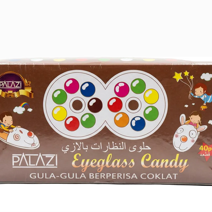 Palazi Eyeglass Candy 280g box on white background