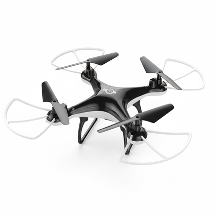 2.4G R/C Quadrotor Drone - Black color variant