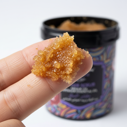 Jardin D'Oleane Sugar Scrub texture close-up
