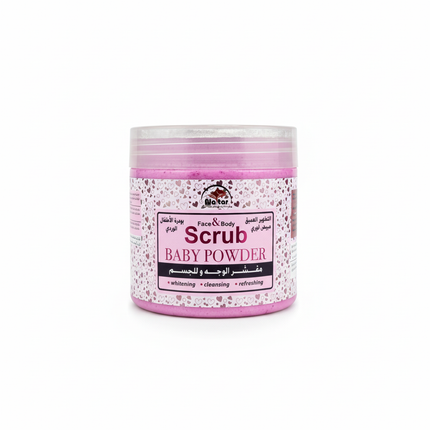 Nator Baby Powder Face & Body Scrub
