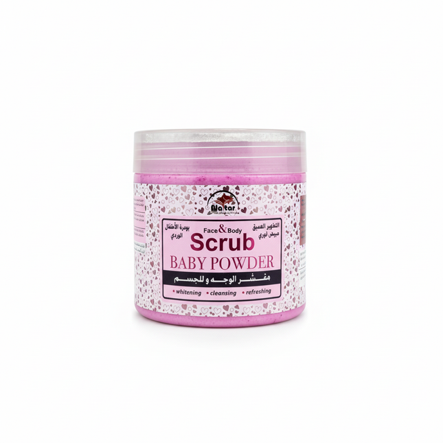 Nator Baby Powder Face & Body Scrub