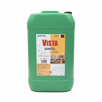 Vista Sanitol Disinfectant & Cleaner 30 Liter