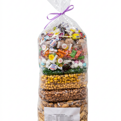 Garangao mix assortment with nuts, snacks and wrapped sweets, approximately 5kg