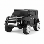 Black Defender electric ride on car