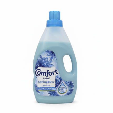 Comfort Spring Dew Fabric Softener 2.9L Blue Bottle