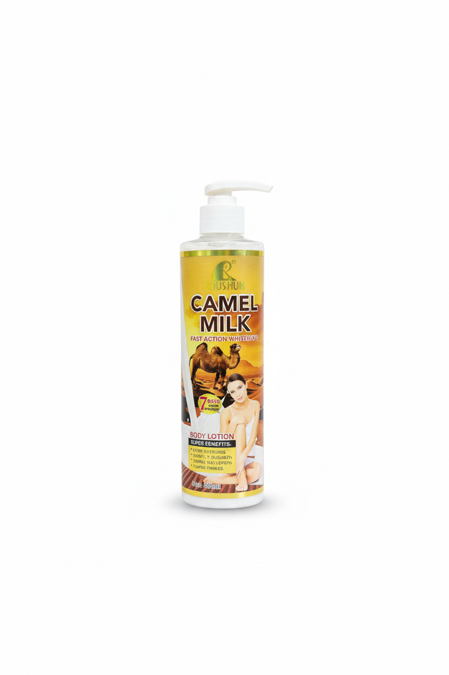 Kushun Camel Milk Fast Action Whitening Body Lotion 400ml bottle