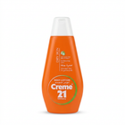 Creme 21 Dry Skin body lotion orange bottle with white cap