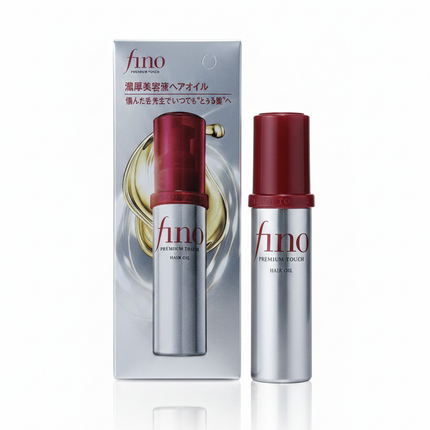 Fino Premium Touch Hair Oil clean product shot box and bottle