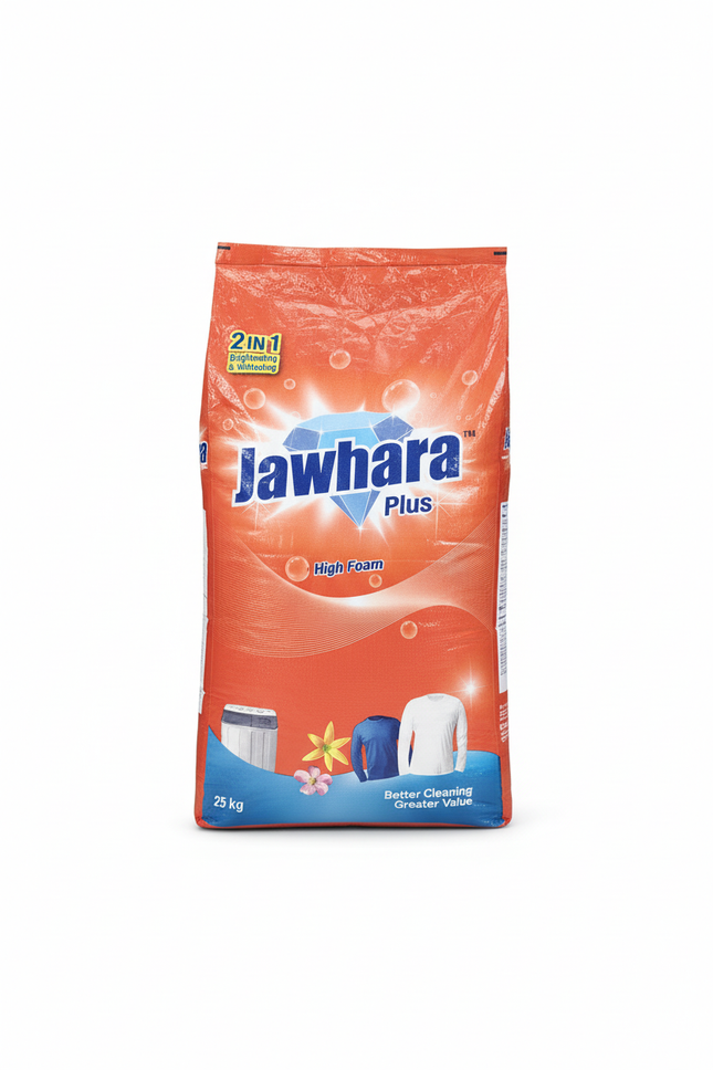 Jawhara Plus High Foam Laundry Detergent 25kg