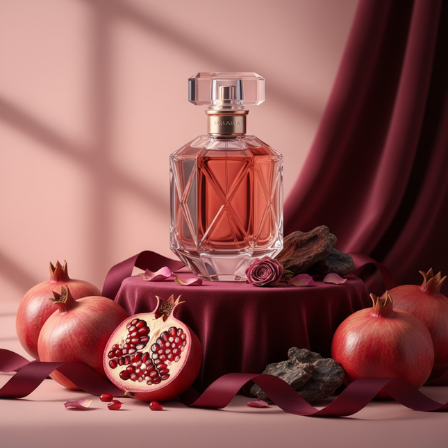 Kuwait Shop Pomegranate Musk Perfume - Exotic Fruity & Musky Fragrance 12ml