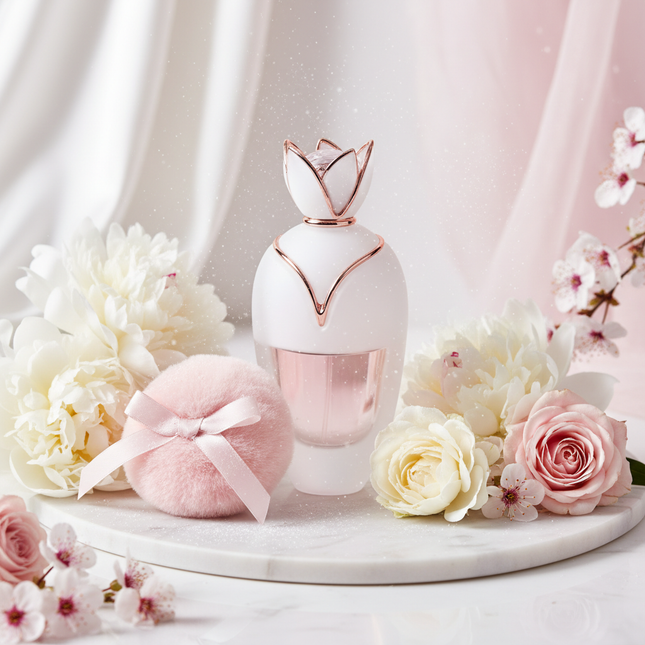 Kuwait Shop Powder Musk Perfume - Soft & Elegant Powdery Fragrance 12ml