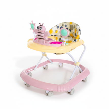 Baby Walker Nekto - Clean pink walker, all codes removed