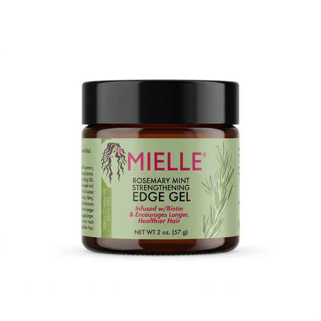 Mielle Rosemary Mint Strengthening Edge Gel 57 g on white background