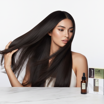 Karseell Maca Power Essence Oil lifestyle hair photography