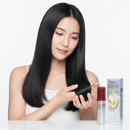 Fino Premium Touch Hair Oil lifestyle shot