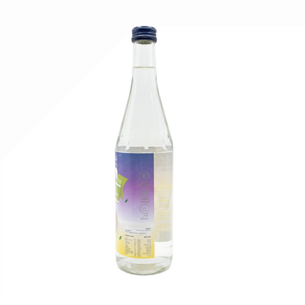 Aljaser Orange Blossom Water side label view on white background