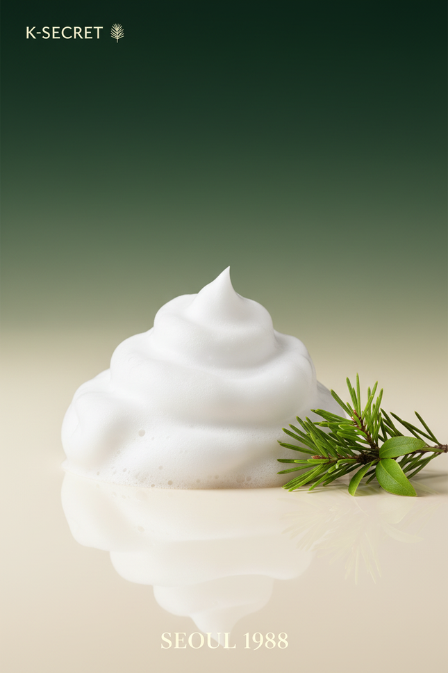 K-Secret Seoul 1988 Cleansing Foam texture shot