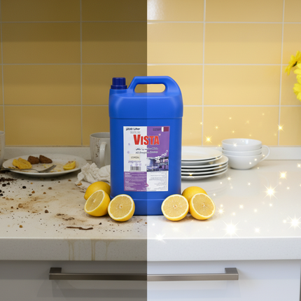 Vista cleaner before and after results