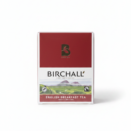 Birchall English Breakfast Tea 100 Tea Bags - Front