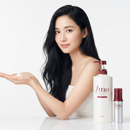 Fino Premium Touch Conditioner 550ml lifestyle shot