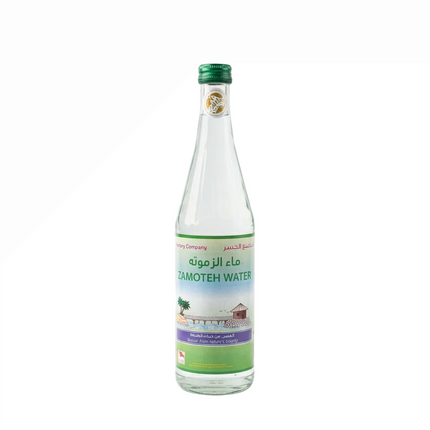 Aljaser Zamoteh Water 565 ml front bottle view on white background