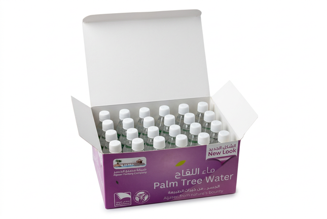 Open Aljaser Palm Tree Water mini bottle pack