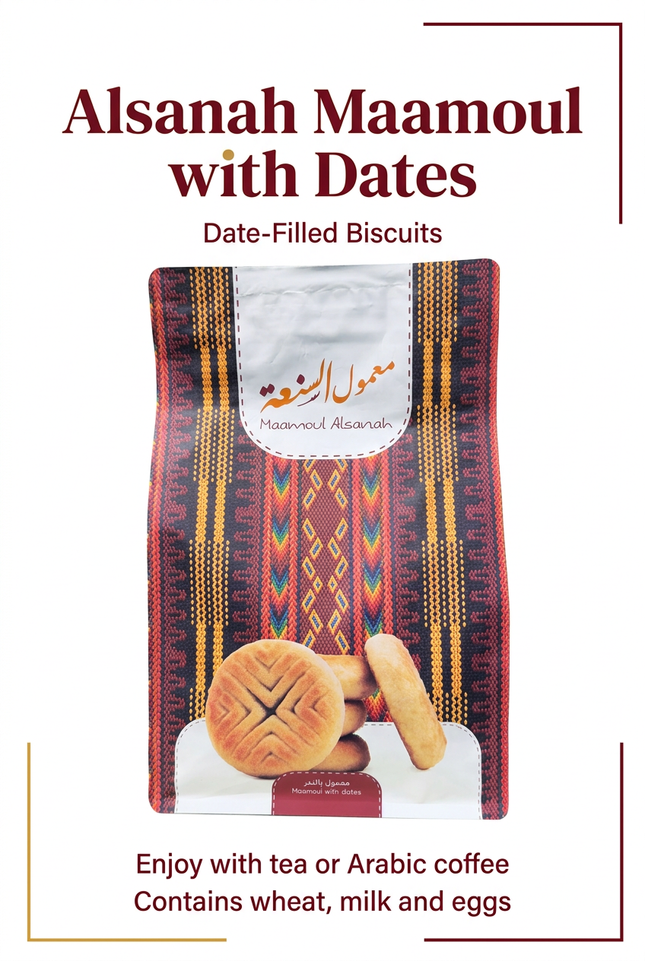 Alsanah Maamoul with Dates product information