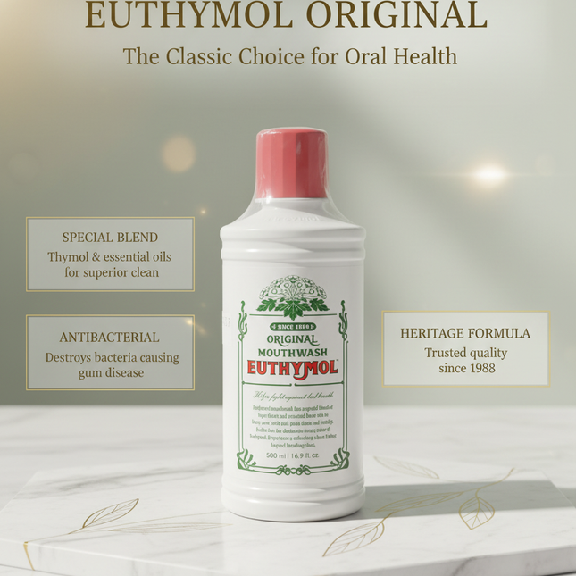 EUTHYMOL ORIGINAL MOUTHWASH - 500ML