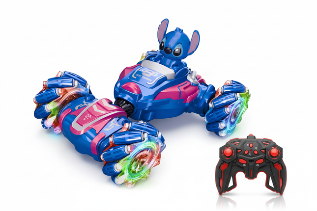Stitch R/C Stunt Car Clean Product Shot