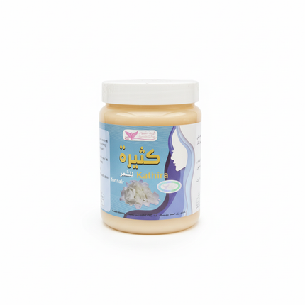 Pure Kathira Hair Gel - 100% natural tragacanth gum in 500g jar